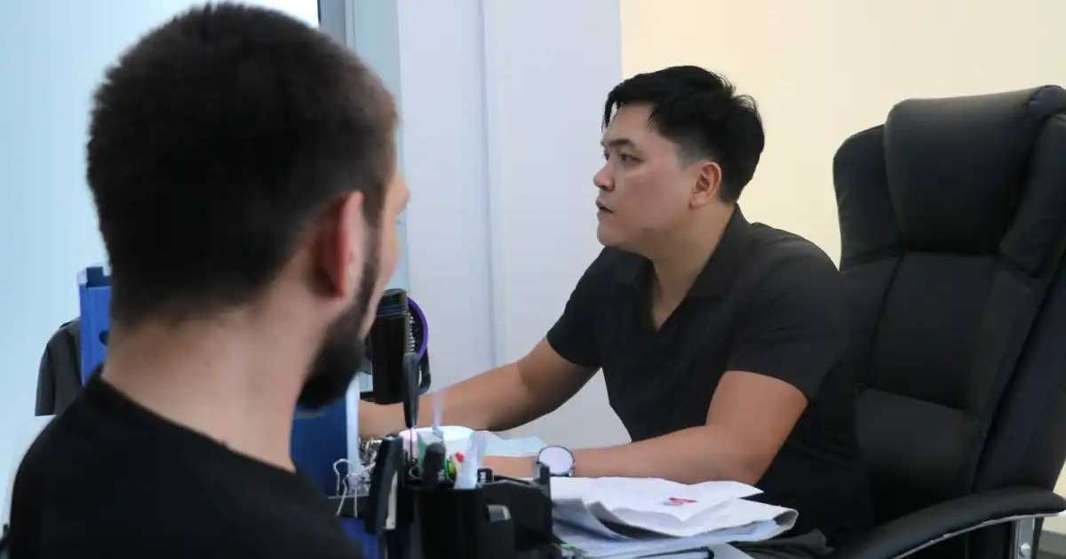 Colman Domingo and Jude Law at amfAR’s Venice Gala