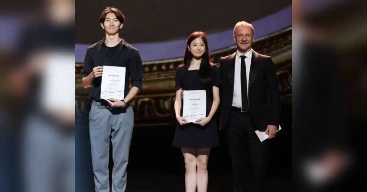 Colman Domingo and Jude Law at amfAR’s Venice Gala