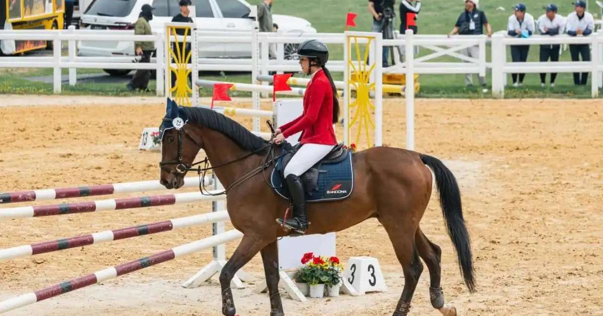 Астаналық ару халықаралық ат спорты кубогында алтын медаль иеленді