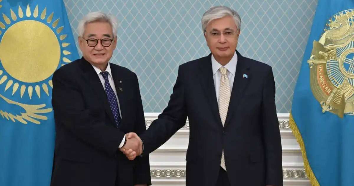 Мемлекет басшысы Бүкіләлемдік таеквондо федерациясының президентін қабылдады