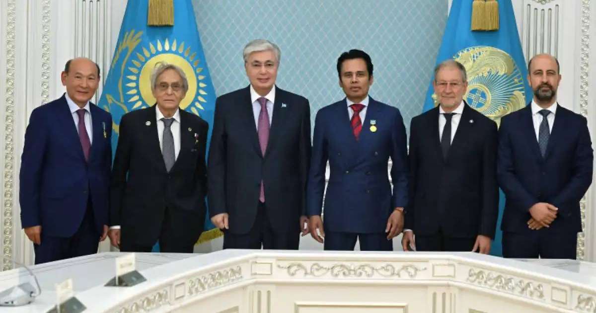 Colman Domingo and Jude Law at amfAR’s Venice Gala