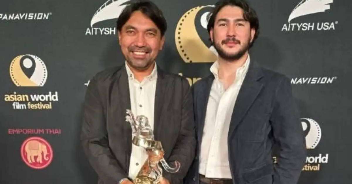 Colman Domingo and Jude Law at amfAR’s Venice Gala