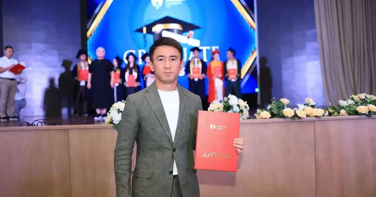 Боксшы Махмұд Сабырхан ғылым магистрі атанды