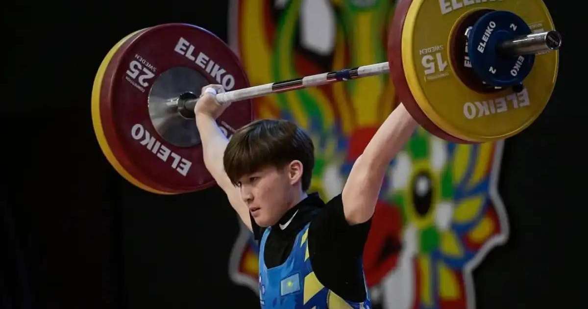 Қазақстандық ауыр атлет әлем чемпионатында алтын медаль жеңіп алды