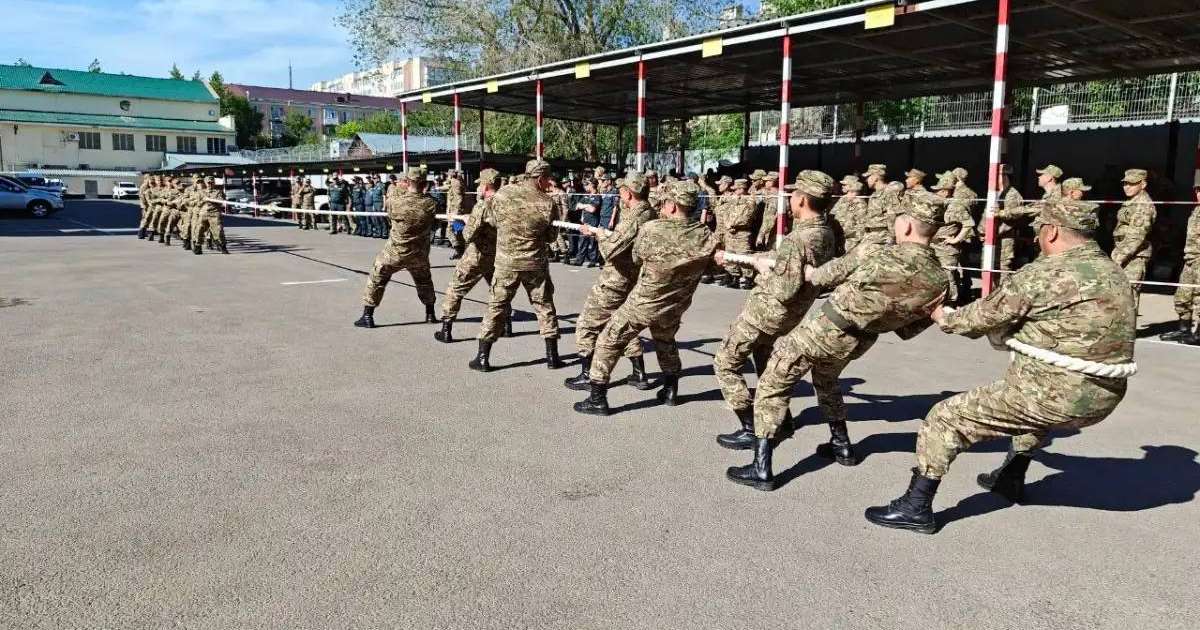 Ұлттық ұланда арқан тартудан үздіктер анықталды