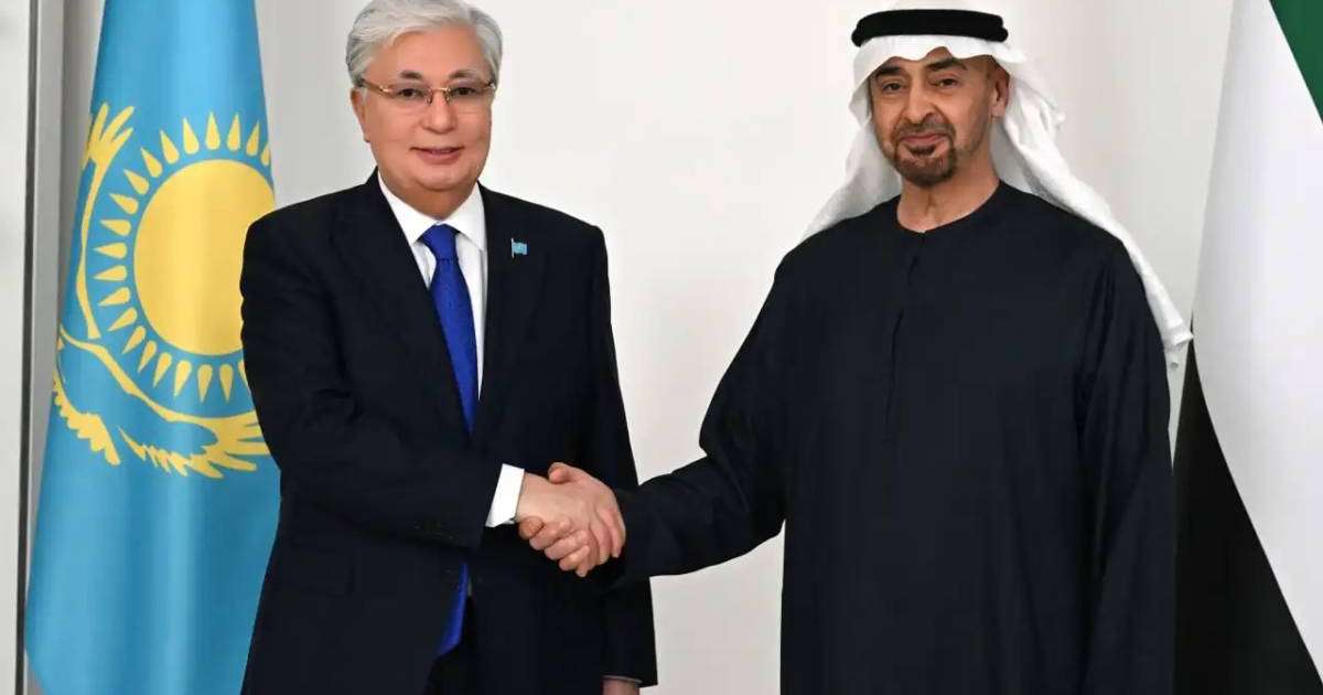 Қасым-Жомарт Тоқаев шейх Мұхаммед бен Заид Әл Нахаянмен кездесті