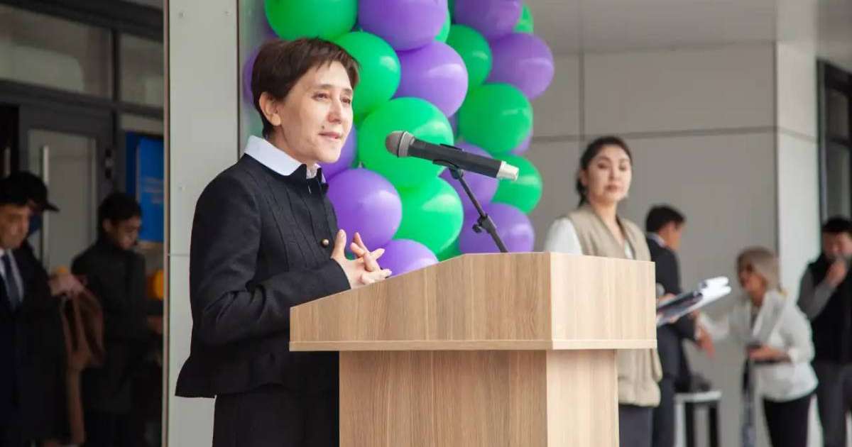 Тамара Дүйсенова елордадағы жайлы мектептің ашылу салтанатына қатысты