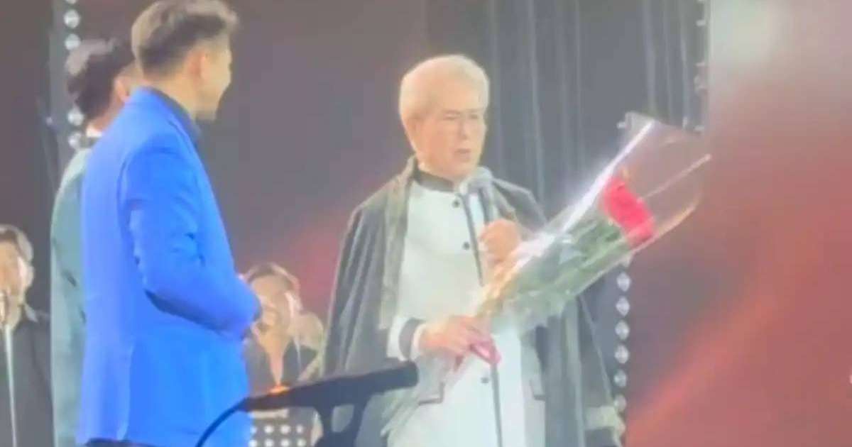 Colman Domingo and Jude Law at amfAR’s Venice Gala