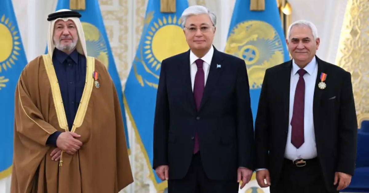 Президент Мұхаммед Джалуд әл-Шаммари мен Мұхаммед Юсуф әл-Мананы қабылдады