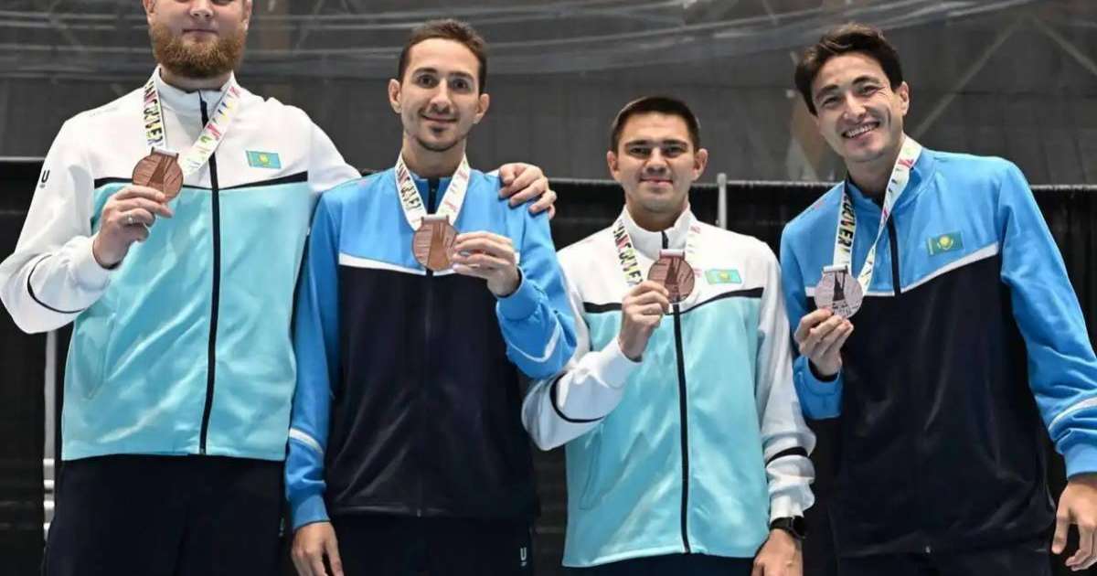 Семсерлесу: Қазақстанның ерлер құрамасы қола медаль жеңіп алды