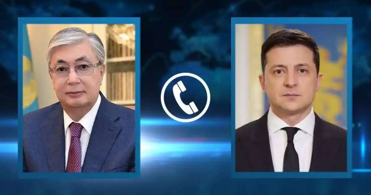 Мемлекет басшысы Украина Президентіне құттықтау жеделхатын жолдады