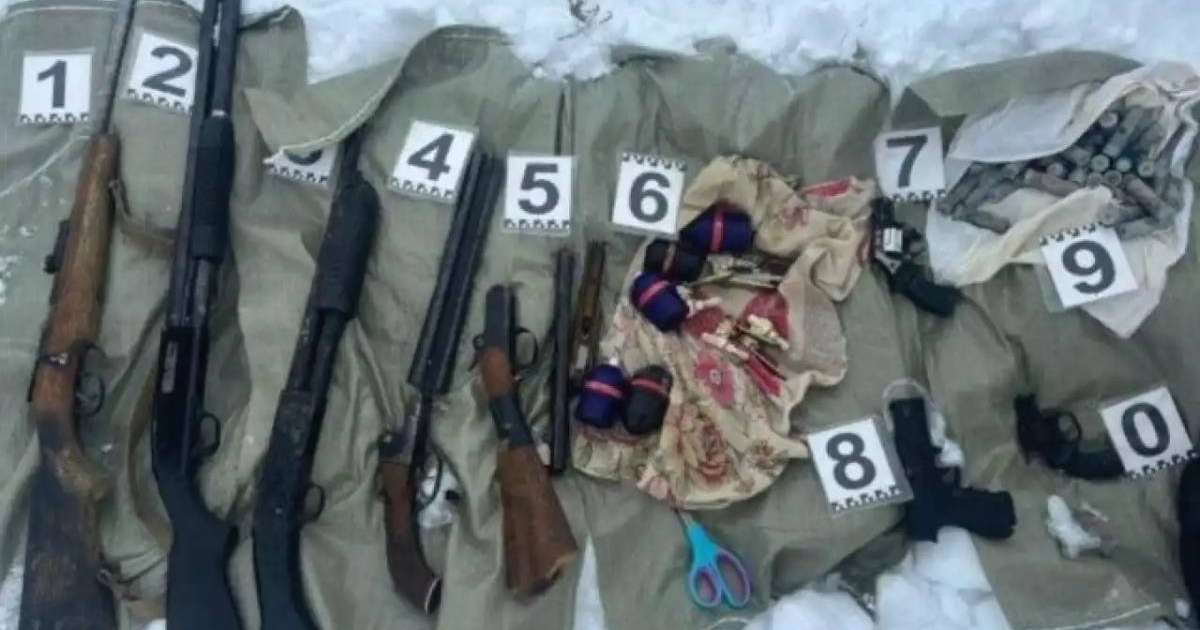 Қаңтар оқиғасы кезінде ұрланған қару-жарақ табылды