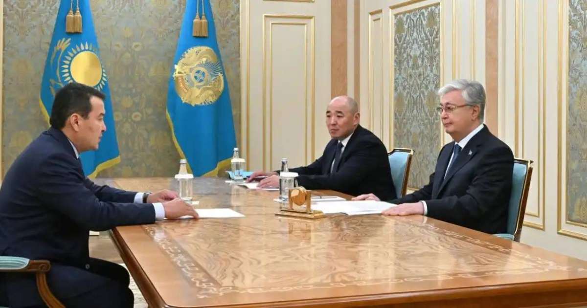 Президент Жоғары аудиторлық палата төрағасы Әлихан Смайыловты қабылдады