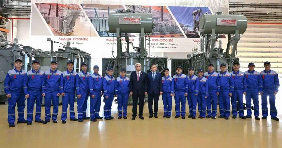 Президент «Тассай» индустриалды аймағын аралап көрді