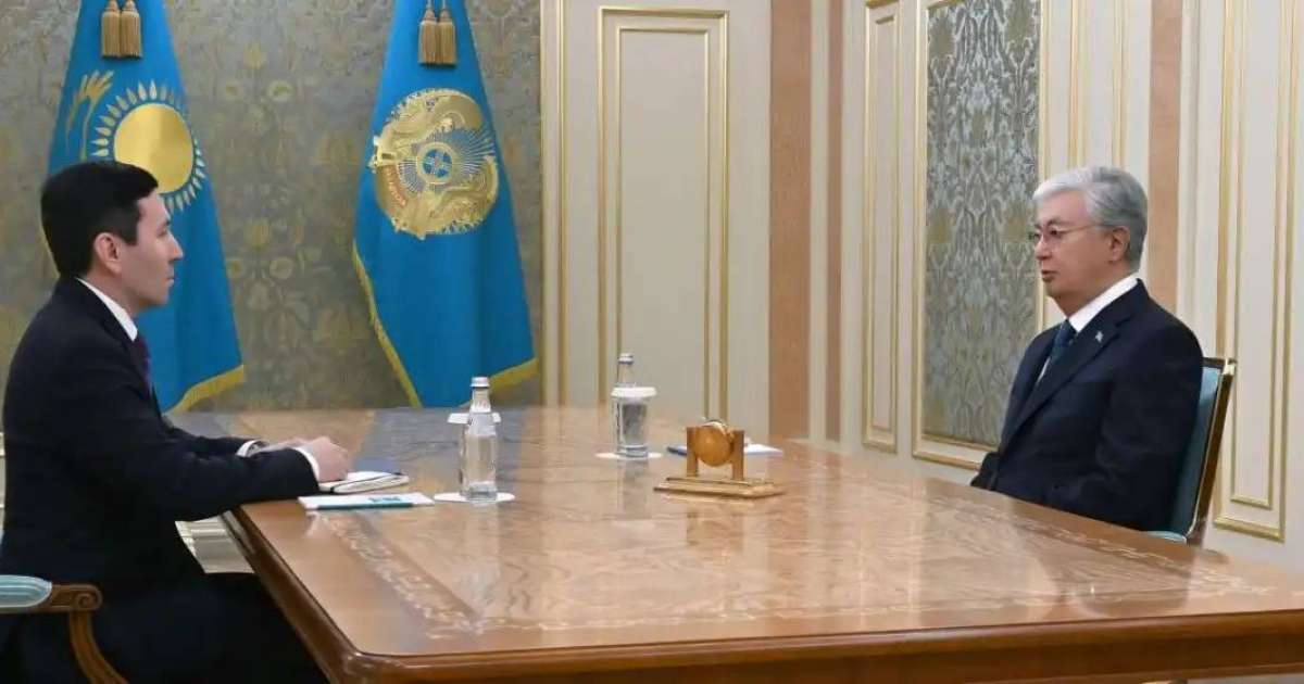 Президент «Самұрық-Қазына» акционерлік қоғамының басқарма төрағасын қабылдады