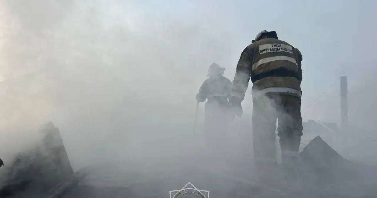 Павлодарда өрт шыққан үйден ер адамның денесі табылды