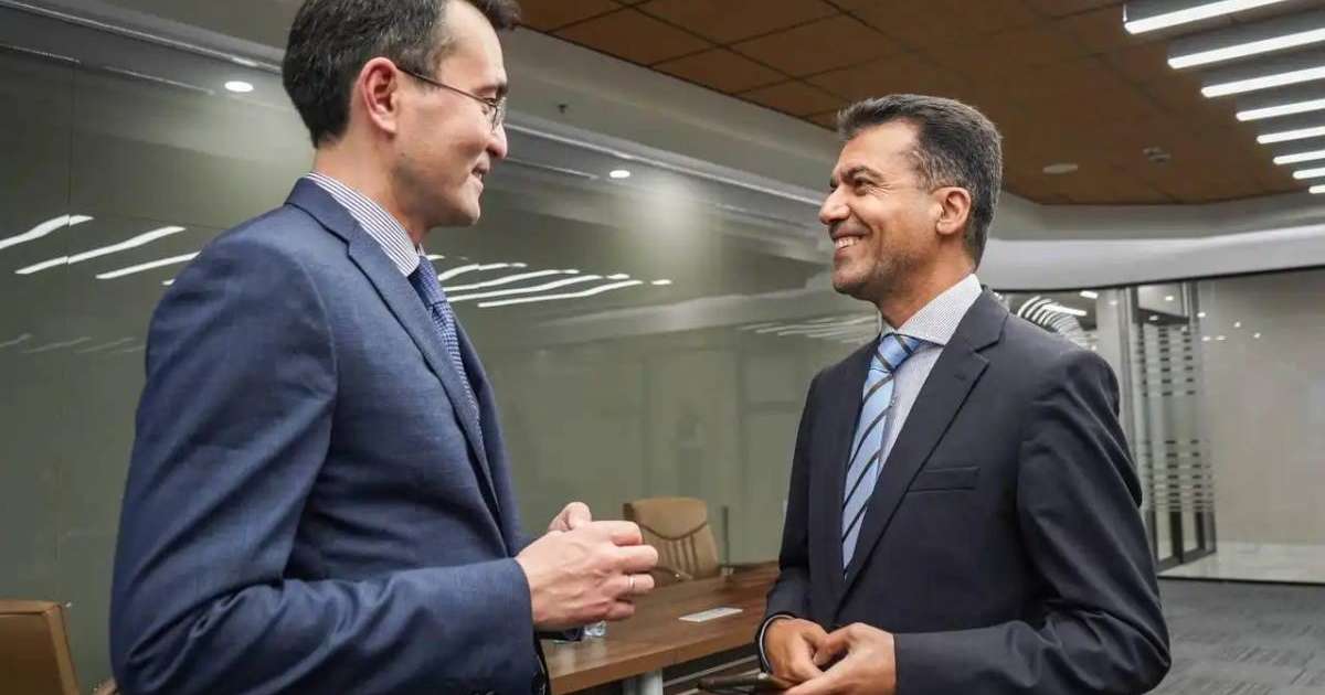 Colman Domingo and Jude Law at amfAR’s Venice Gala