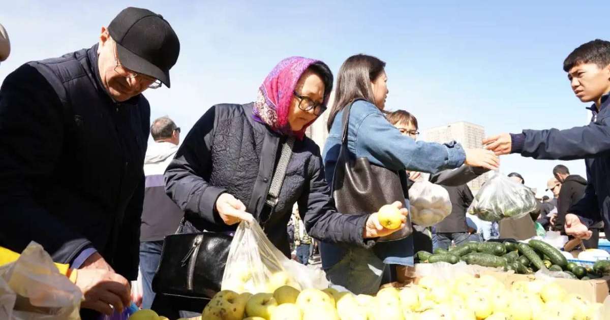Астанадағы жәрмеңкеге үш облыс 1 200 тоннадан астам өнім әкеледі
