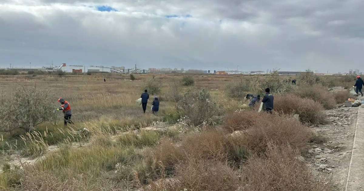 Астанада «Таза Қазақстан» акциясы аясында сенбілік өтті