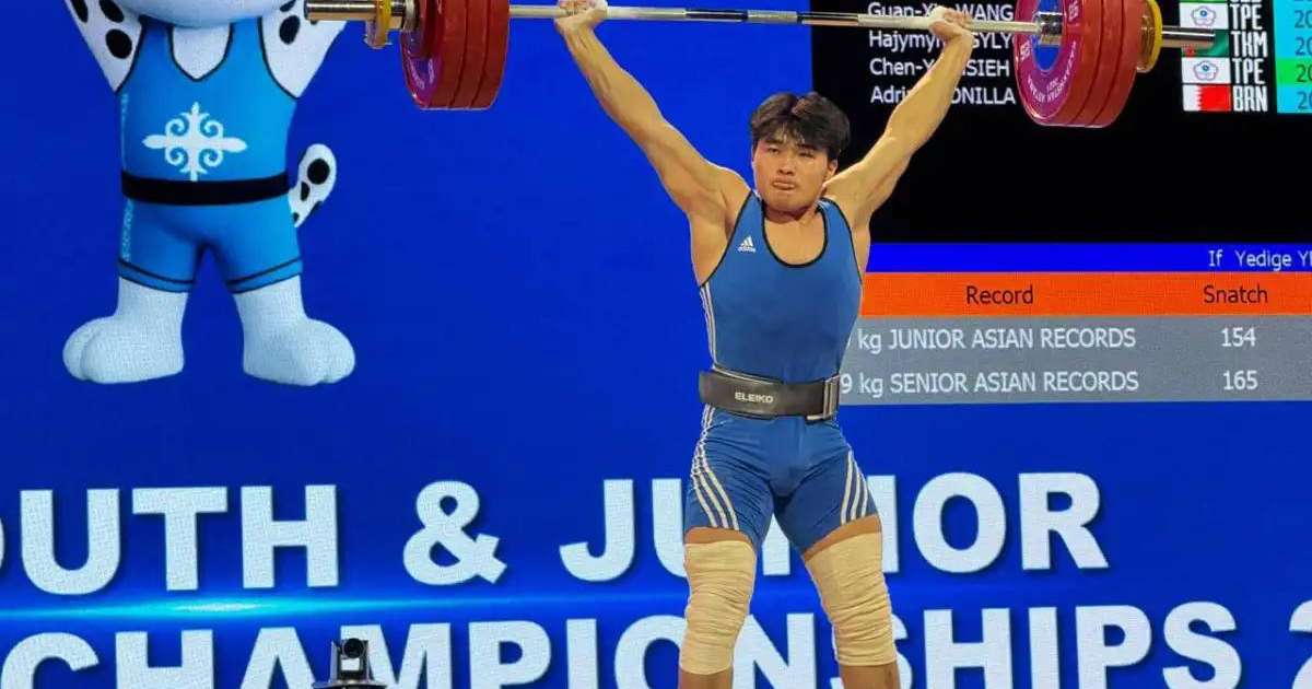 Ауыр атлетші Едіге Емберді: қатардағы көп спортшының бірі болғым келмейді