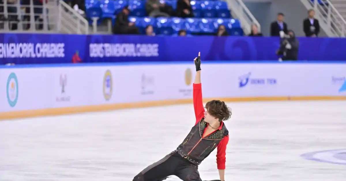 Мәнерлеп сырғанаушы Михаил Шайдоров Денис Тен мемориалында жеңіске жетті