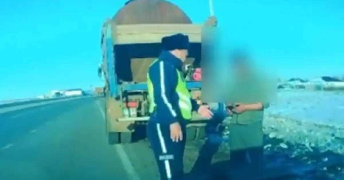 Павлодарда есірткіге мас жүргізуші ұсталды (ВИДЕО)