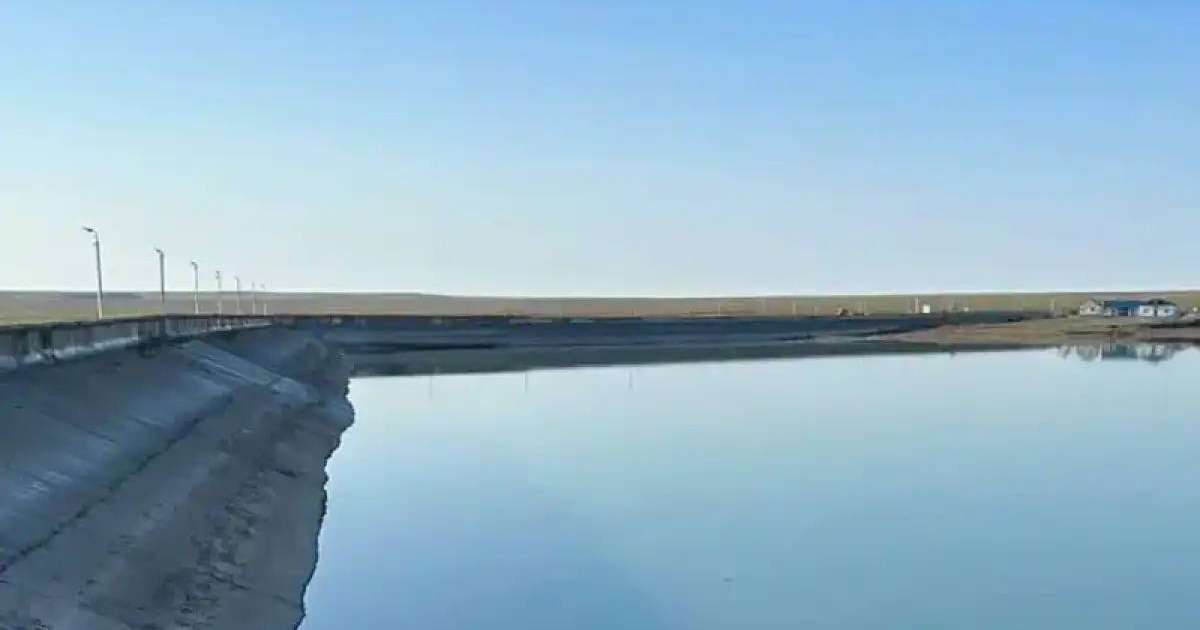 Түркістан облысында су қоймасын реконструкциялау жұмыстары жақында аяқталады