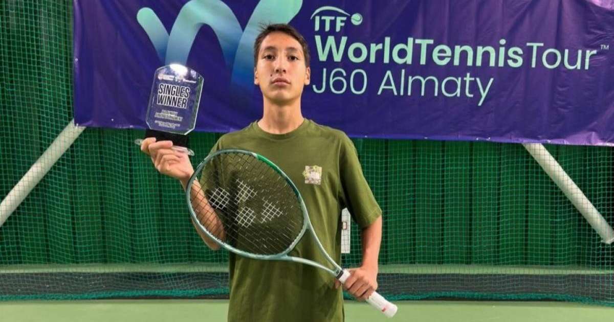 Аңсар Ниетқалиев ITF Juniors турнирінде үш рет топ жарды