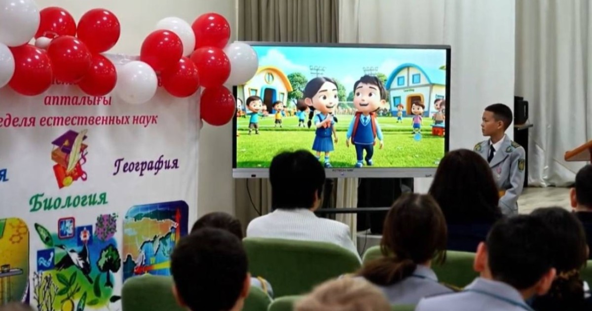 Ақмола облысында мектеп оқушысы нашақорлыққа қарсы мультфильм жасады