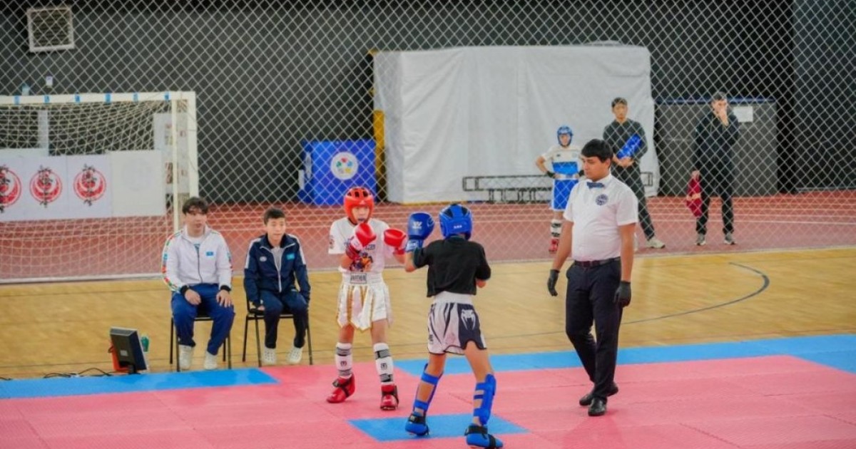 Астанада кикбоксингтен жасөспірімдер арасында республикалық турнир өтіп жатыр