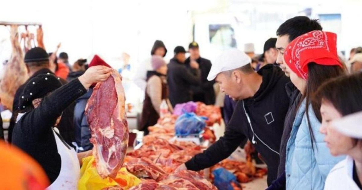 Астанадағы ет жәрмеңкесіне 5 облыстың шаруалары соғым әкеледі