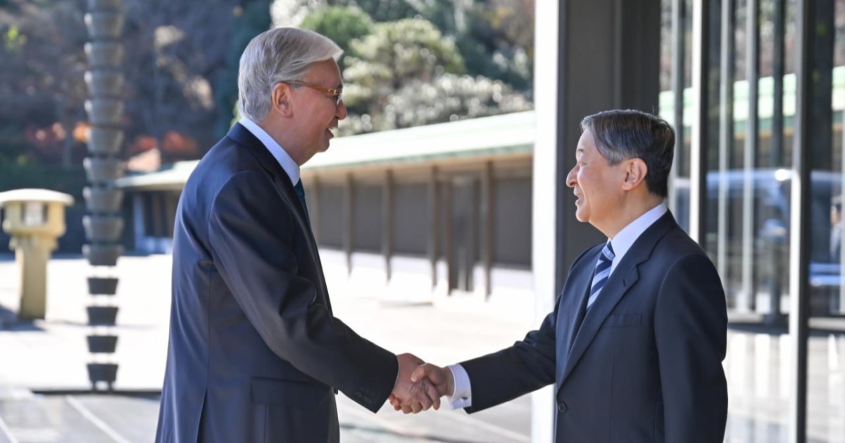 Қасым-Жомарт Тоқаевты Жапония Императоры қарсы алды