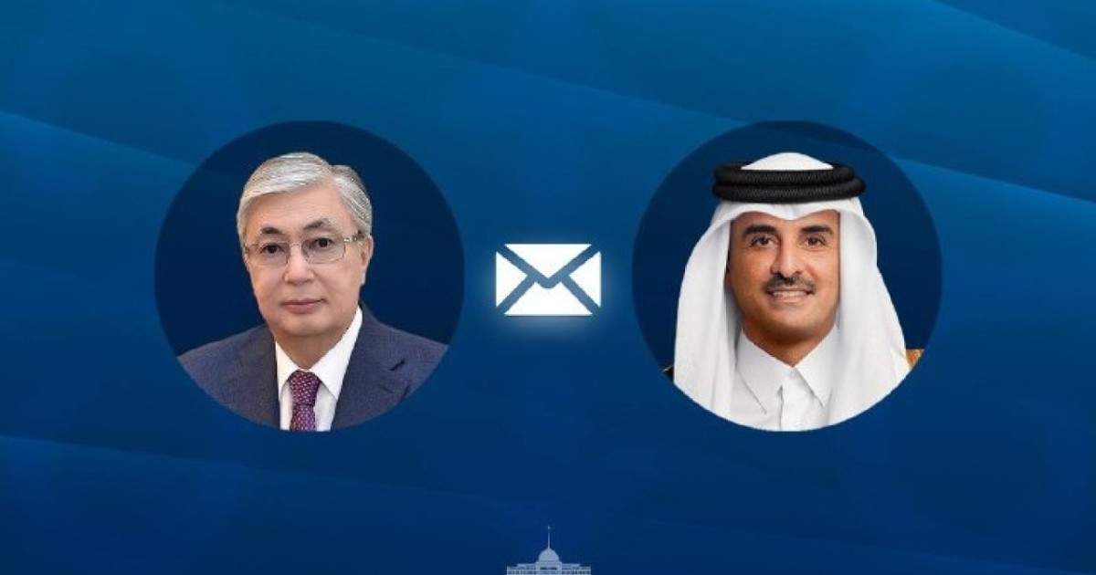 Президент Қатар Әміріне құттықтау жеделхатын жолдады