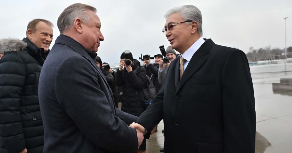 Мемлекет басшысы Санкт-Петербург қаласына барды