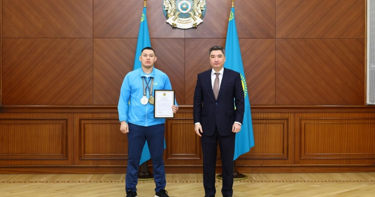 XXV жазғы Сурдлимпиада ойындарының жүлдегерлеріне мемлекеттік наградалар табысталды
