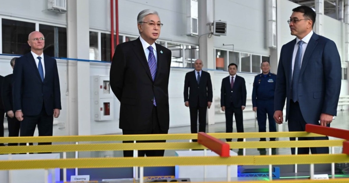 Президент Астанадағы Besqaru зауытымен танысты