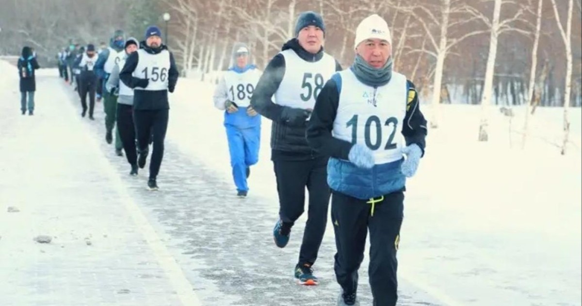 Астанада Жаңа жылға орай 1 200 адам қатысатын спорттық іс-шара өтеді
