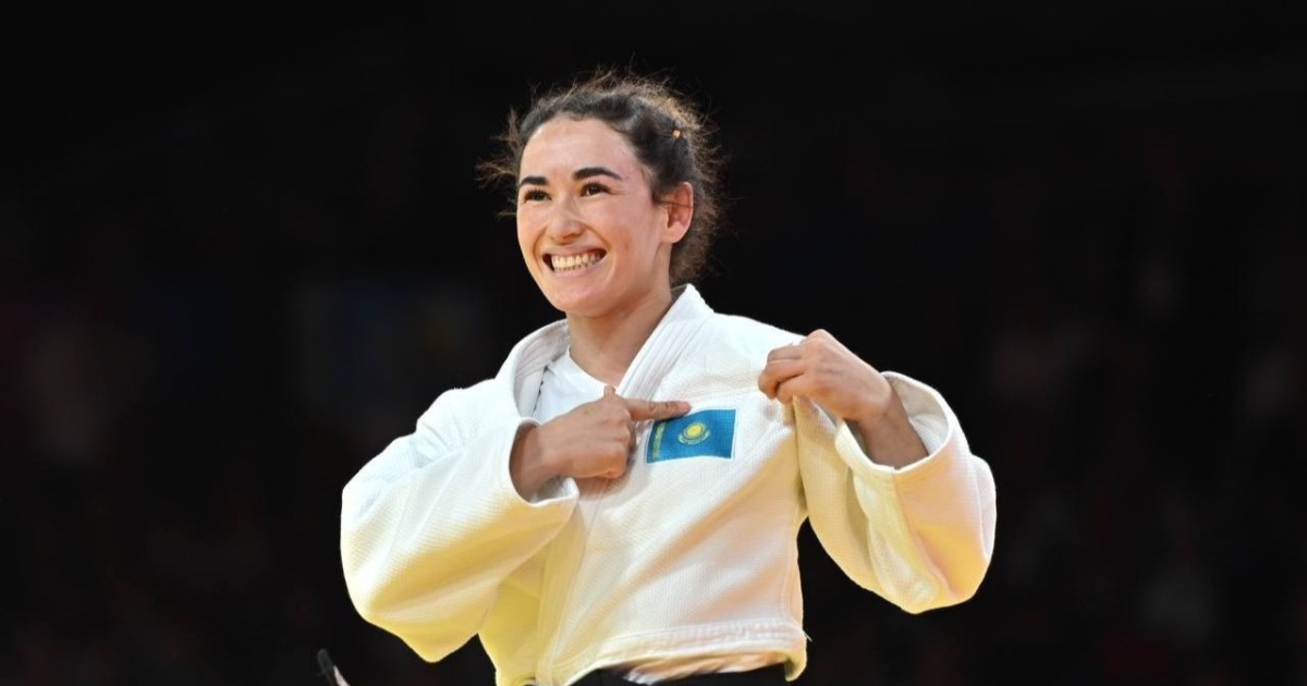 Дзюдошы Әбиба Әбужақынова әлемдік рейтингте көш бастап тұр