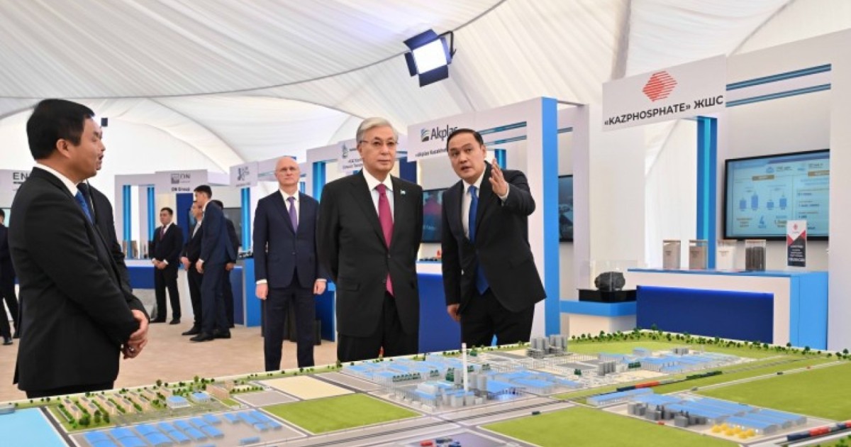 Президент «Тараз» шағын индустриалдық аймағын аралап көрді