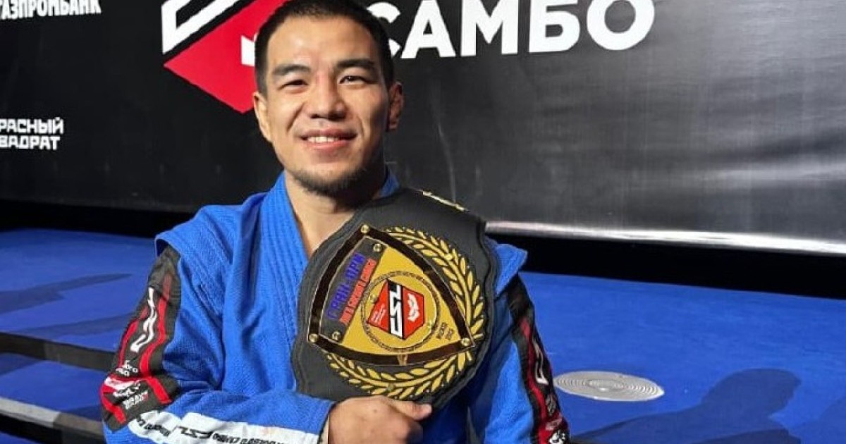 Ұлттық ұланның әскери қызметшісі жауынгерлік самбодан халықаралық турнирдің жеңімпазы атанды