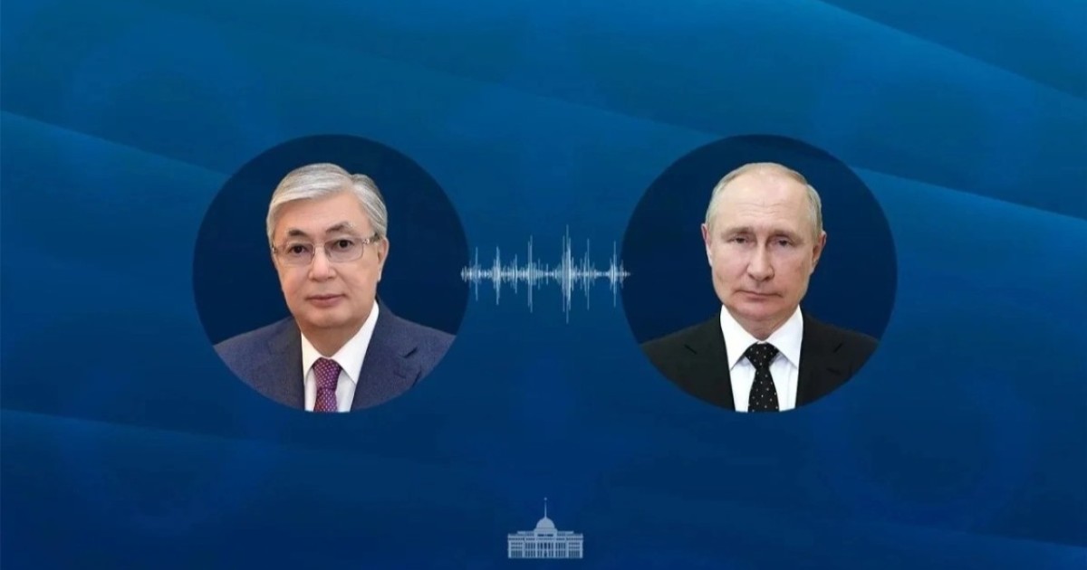 Қасым-Жомарт Тоқаев Владимир Путинмен телефон арқылы сөйлесті