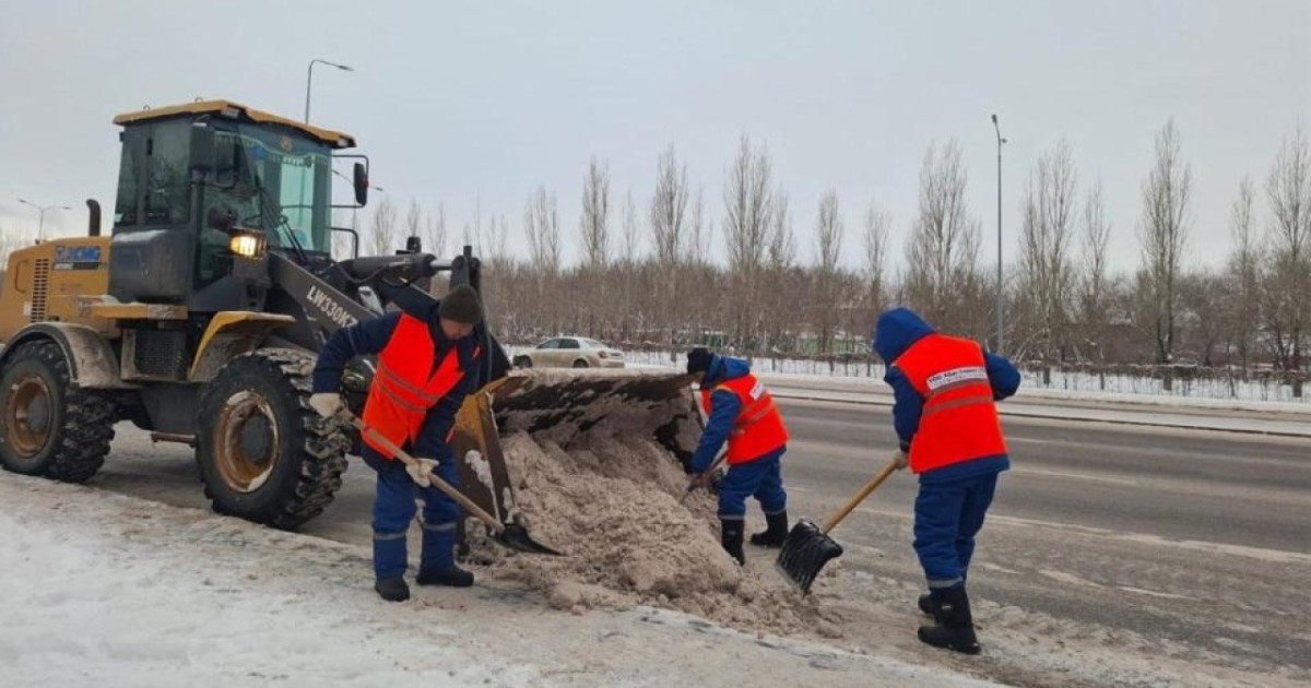 Астанада коммуналдық қызметтер күшейтілген жұмыс режиміне көшті