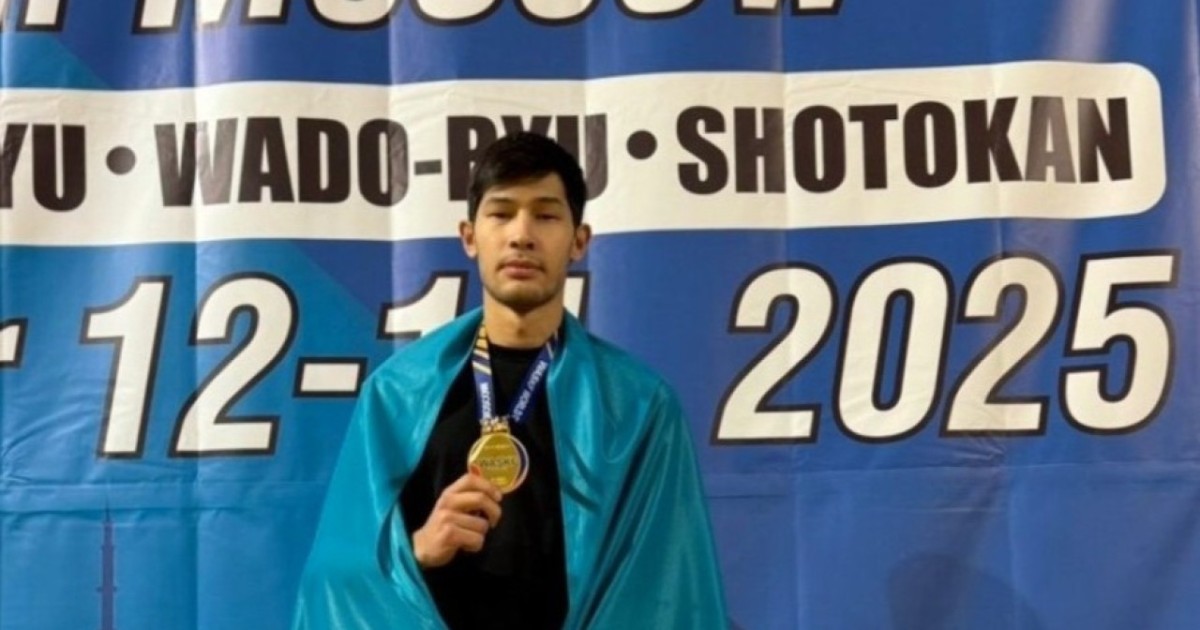 Қазақстандық полиция қызметкері каратэден Әлем кубогының жеңімпазы атанды