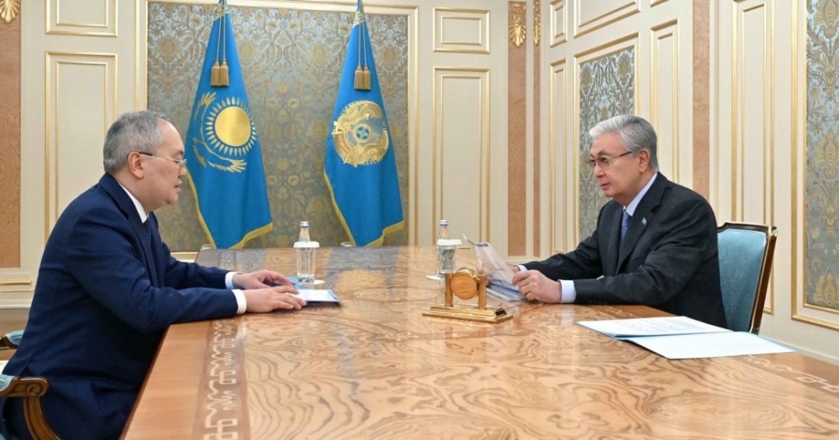 Президент Қаржылық мониторинг агенттігінің төрағасы Жанат Элимановты қабылдады