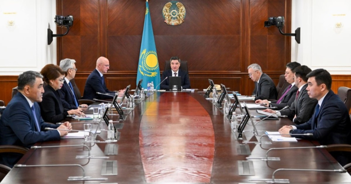 Олжас Бектенов Үкімет отырысында бірқатар тапсырма берді