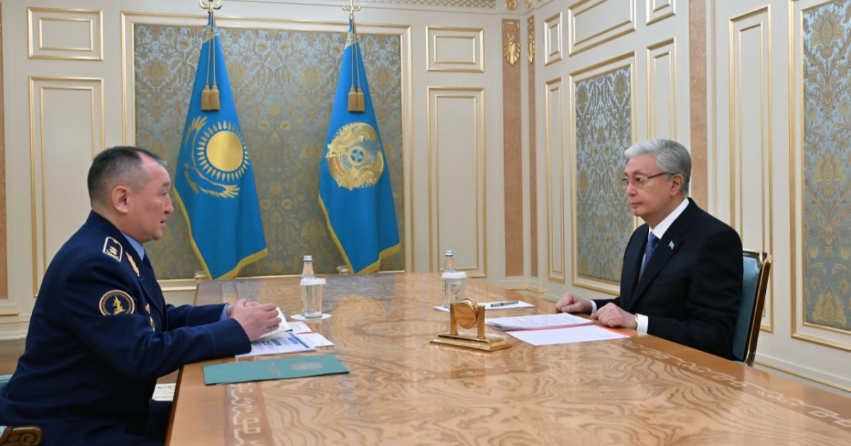 Мемлекет басшысы Қорғаныс министрі Дәурен Қосановты қабылдады