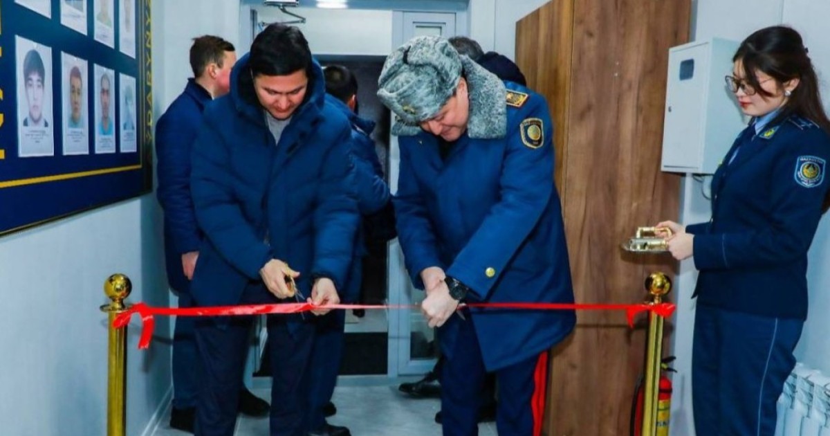 Астананың «Сарыарқа» ауданында жаңа учаскелік полиция пункті ашылды