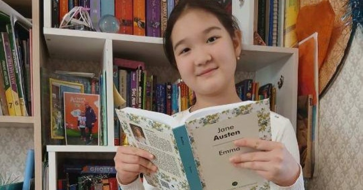 11 жастағы астаналық оқушы төрт тілде 853 кітап оқыған