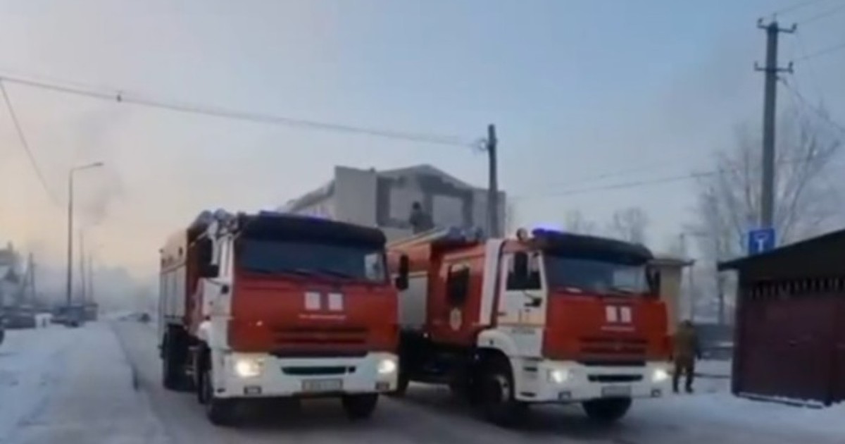 Елордада екі қабатты коттеджден өрт шықты