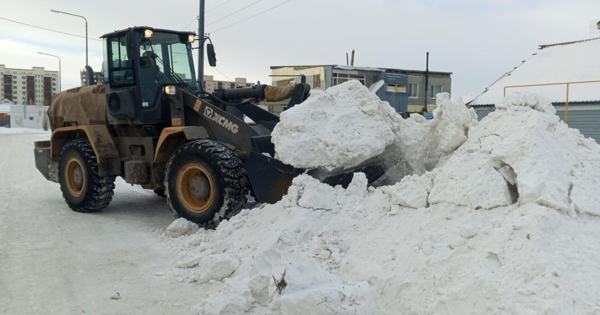 Астанадан қыс мезгілі басталғалы 2,8 млн текше метрге жуық қар шығарылды